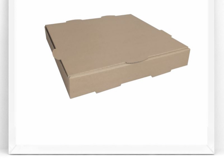 جعبه پیتزا مینی بدون چاپ (بسته ۲۰۰ تایی)