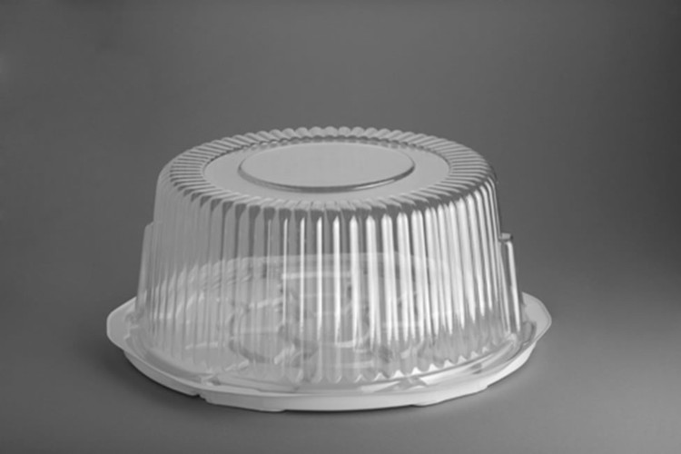 ظرف حمل کیک کوچک یکبار مصرف شفاف (کارتن ۱۵۰تایی)