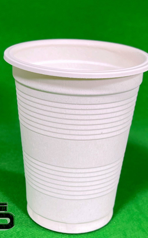 لیوان یکبار مصرف گیاهی سایز ۱۸۰ سی سی  (بسته ۱۰۰ تایی)