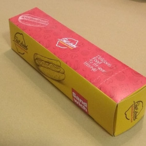 جعبه ساندویچ چاپ عمومی درب دارویی  (بسته ۱۰۰ تایی)
