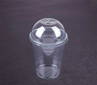 لیوان ایس  ۵۰۰سی سی  یکبار مصرف  با درب حبابی (کارتن ۶۰۰تایی)