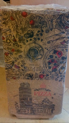 جعبه پیتزا سایز ۲۴ ایفلوت چاپ عمومی (بسته ۱۰۰تایی)
